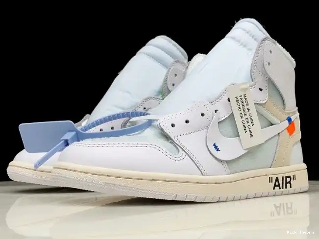 Kick Theory 1 High AQ0818-100 White Air Off-White Jordan Retro 0524